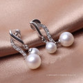 Boucles d&#39;oreilles en perles doubles